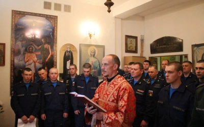 Божественная литургия в день памяти Кн. Димитрия Донского