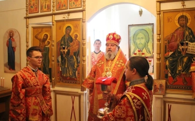 Божественная литургия в день памяти Кн. Димитрия Донского