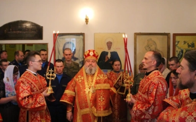 Божественная литургия в день памяти Кн. Димитрия Донского