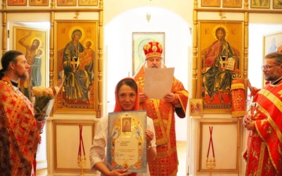 Божественная литургия в день памяти Кн. Димитрия Донского