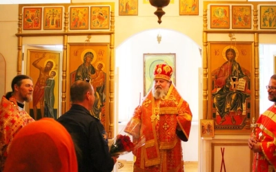 Божественная литургия в день памяти Кн. Димитрия Донского