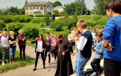 детский праздник, посвящённый Дню защиты детей