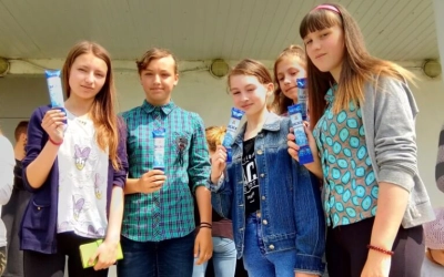 детский праздник, посвящённый Дню защиты детей