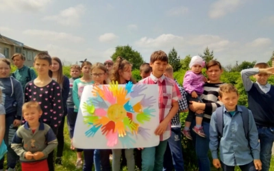 детский праздник, посвящённый Дню защиты детей