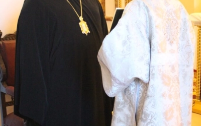 Епископ Сергий возглавил Всенощное бдение накануне двунадесятого праздника Вознесения Господня