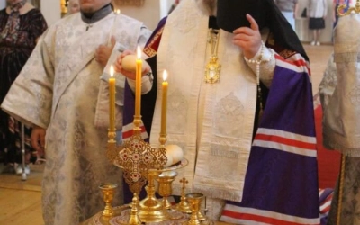 Епископ Сергий возглавил Всенощное бдение накануне двунадесятого праздника Вознесения Господня