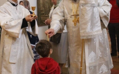 Епископ Сергий возглавил Всенощное бдение накануне двунадесятого праздника Вознесения Господня