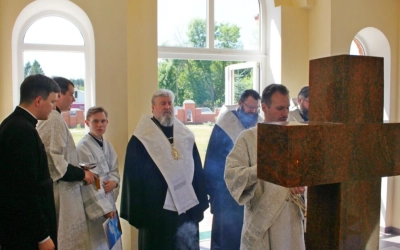 Епископ Сергий принял участие в Богослужении, в годовщину упокоения архимандрита Аркадия