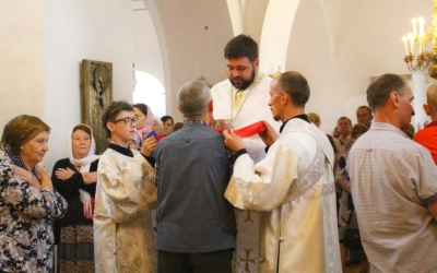 Архиерейское богослужение в Троицкую родительскую субботу