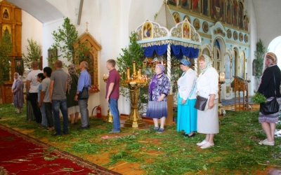 Всенощное бдение накануне дня Святой Троицы-Пятидесятницы