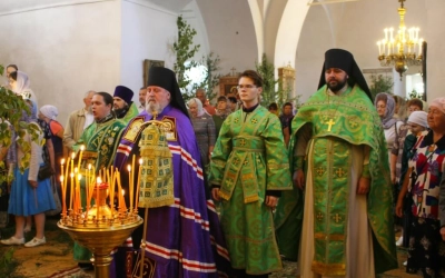 Престольный праздник в Свято-Троицком кафедральном соборе