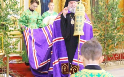 Престольный праздник в Свято-Троицком кафедральном соборе