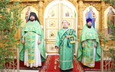 Престольный праздник в Свято-Троицком кафедральном соборе