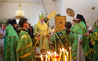 Престольный праздник в Свято-Троицком кафедральном соборе