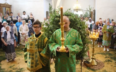 Престольный праздник в Свято-Троицком кафедральном соборе