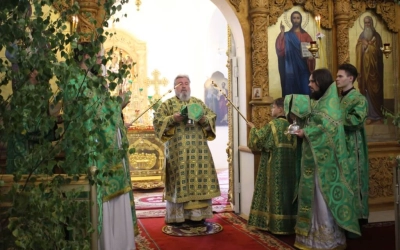 Престольный праздник в Свято-Троицком кафедральном соборе