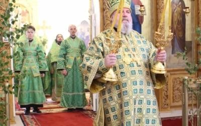 Престольный праздник в Свято-Троицком кафедральном соборе