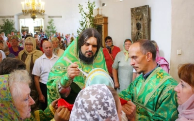 Престольный праздник в Свято-Троицком кафедральном соборе