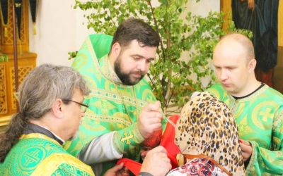 Престольный праздник в Свято-Троицком кафедральном соборе