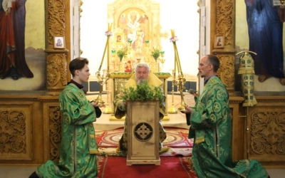 Престольный праздник в Свято-Троицком кафедральном соборе