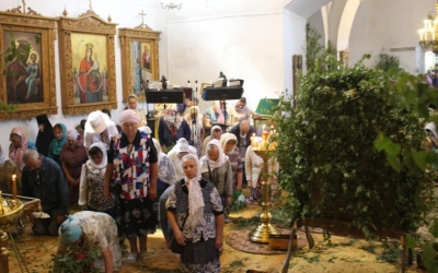 Престольный праздник в Свято-Троицком кафедральном соборе