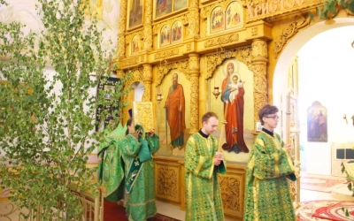 Архипастырское служение в День Святого Духа