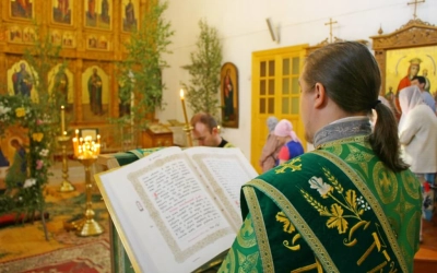 Архипастырское служение в День Святого Духа