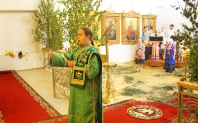 Архипастырское служение в День Святого Духа