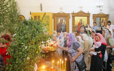 Архипастырское служение в День Святого Духа