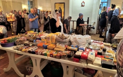 Троицкая родительская суббота в Тихвинском храме г. Гагарин