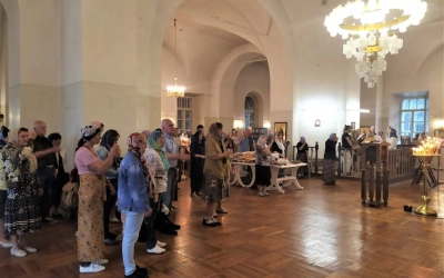 Троицкая родительская суббота в Тихвинском храме г. Гагарин