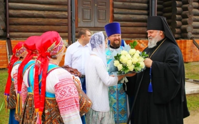 Престольный праздник в храме Владимирской иконы Божией Матери