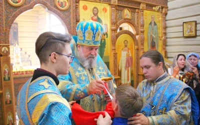 Престольный праздник в храме Владимирской иконы Божией Матери