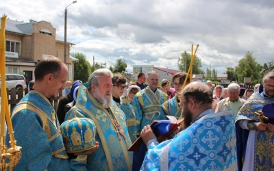 Престольный праздник в храме Владимирской иконы Божией Матери