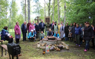 Крестный Ход от деревни Новые Дворы до Святого источника Владимирской иконы Божией Матери