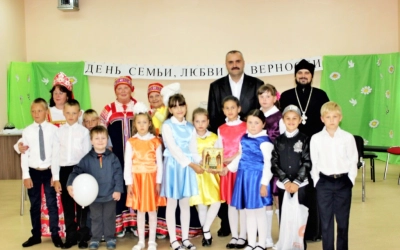 День семьи, любви и верности отметили в деревне Касня