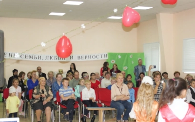 День семьи, любви и верности отметили в деревне Касня