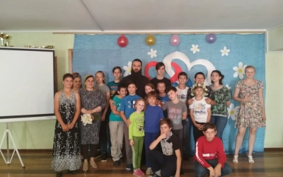 В детском приюте 