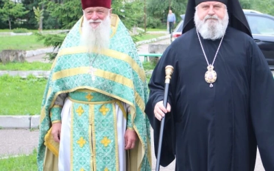 праздничное Богослужение в храме преподобного Сампсона странноприимца г. Вязьма