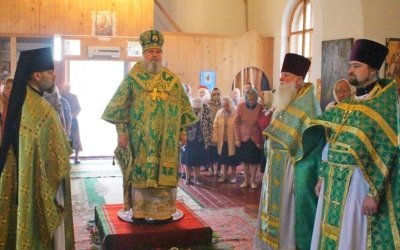 праздничное Богослужение в храме преподобного Сампсона странноприимца г. Вязьма