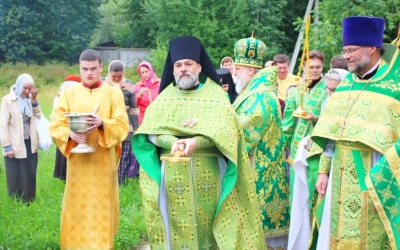 праздничное Богослужение в храме преподобного Сампсона странноприимца г. Вязьма