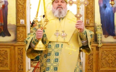 Божественная литургия в день памяти прпп. Сергия и Германа Валаамских Чудотворцев