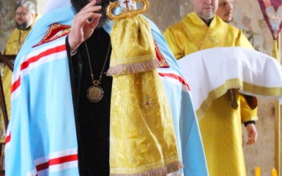 Архиерейское Богослужение в храме Петра и Павла г. Вязьмы