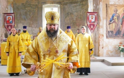 Архиерейское Богослужение в храме Петра и Павла г. Вязьмы