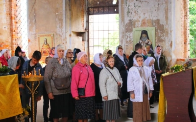 Архиерейское Богослужение в храме Петра и Павла г. Вязьмы