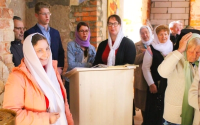 Архиерейское Богослужение в храме Петра и Павла г. Вязьмы