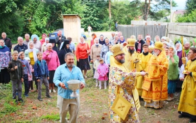 Архиерейское Богослужение в храме Петра и Павла г. Вязьмы