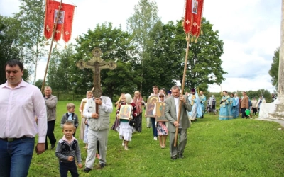 Престольный праздник в храме Ахтырской иконы Божией Матери