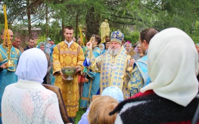 Престольный праздник в храме Ахтырской иконы Божией Матери