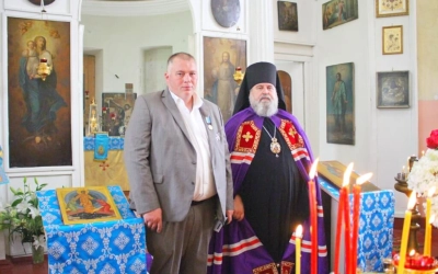 Престольный праздник в храме Ахтырской иконы Божией Матери